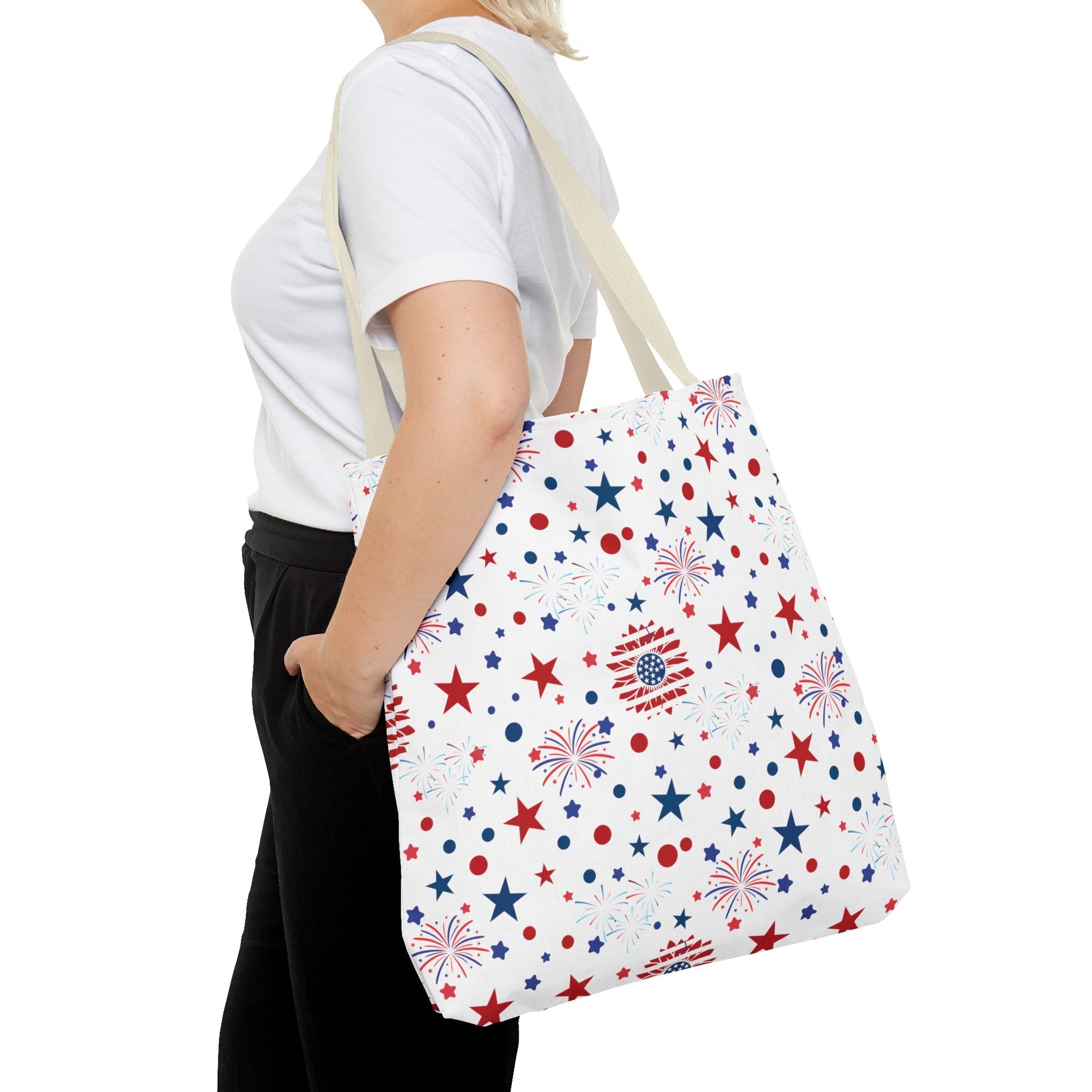 Starry Night America Tote Bag - Bags - Kristine Celestine