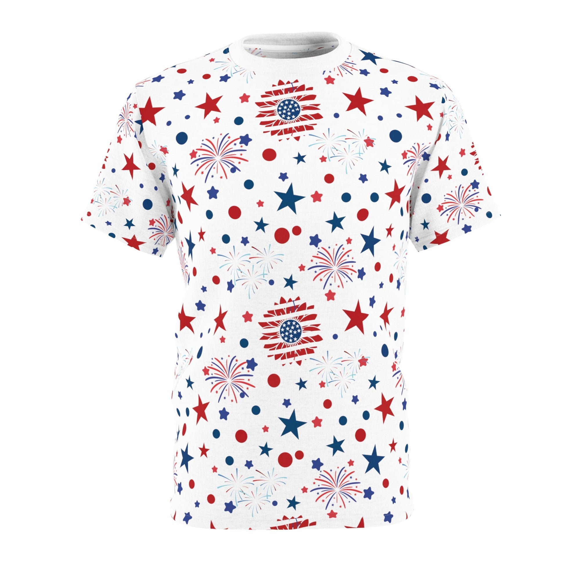 Starry Night America Patterned T - Shirt - T - Shirt - Kristine Celestine