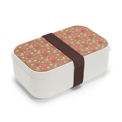 Strawberries and Daisies Bento Lunch Box - Food Storage - Kristine Celestine