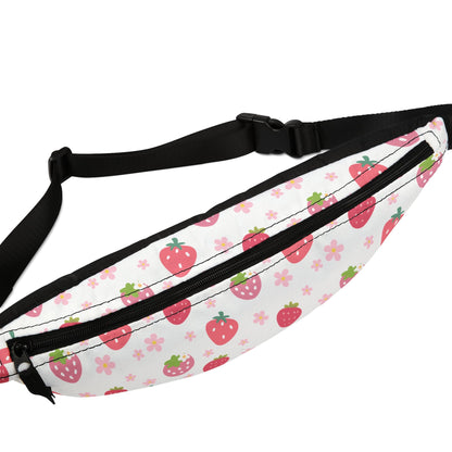 Strawberries and Daisies Fanny Pack - Bags - Kristine Celestine