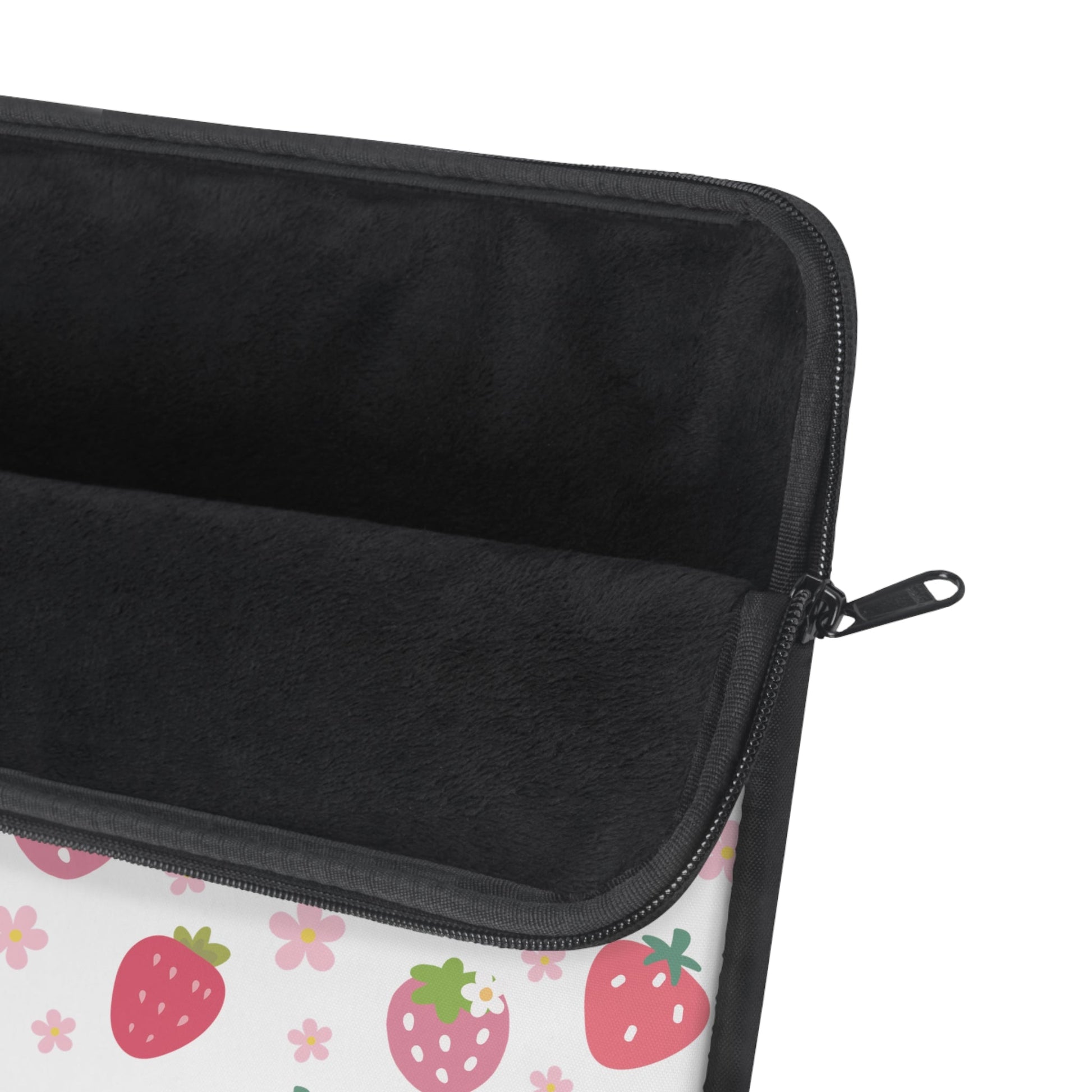 Strawberries and Daisies Laptop Sleeve - Laptop Sleeve - Kristine Celestine