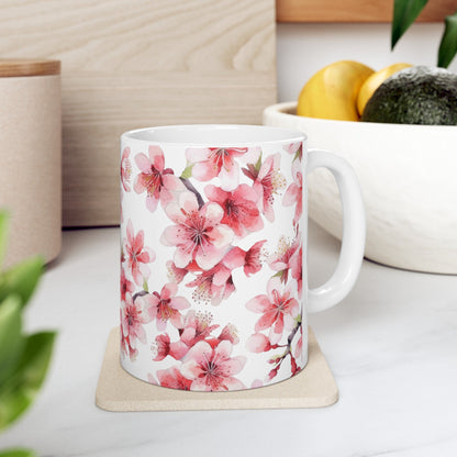 Sweet Summer Floral Mug (vM) - Mug - Kristine Celestine