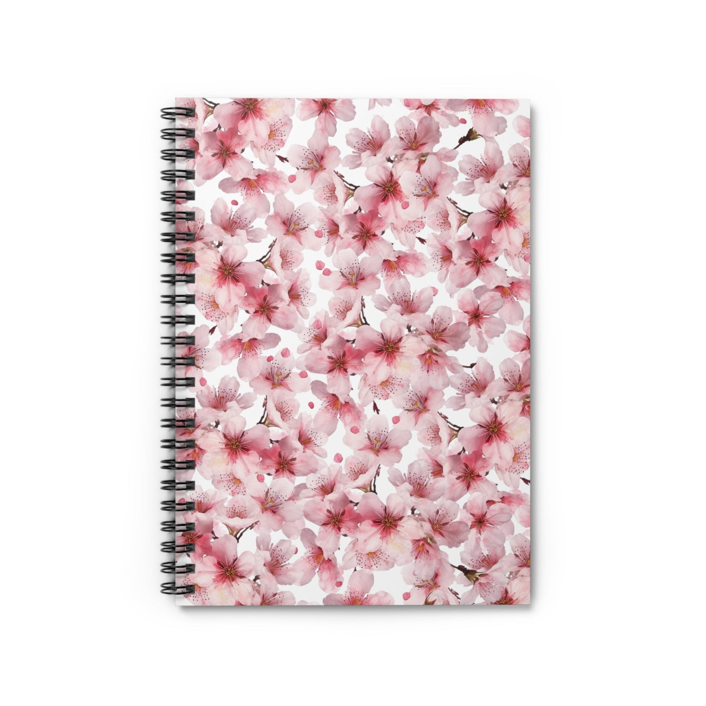 Pink Petal Forest Spiral Notebook 6x8" (vE) - Notebook - Kristine Celestine