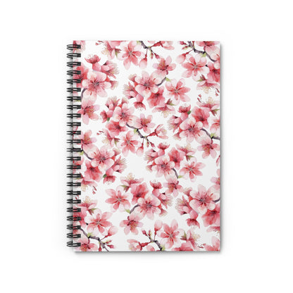 Bright Summer Flowers Spiral Notebook 6x8" (vM) - Notebook - Kristine Celestine