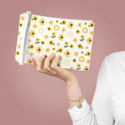 Sunflower Burst Clutch Bag - Bags - Kristine Celestine