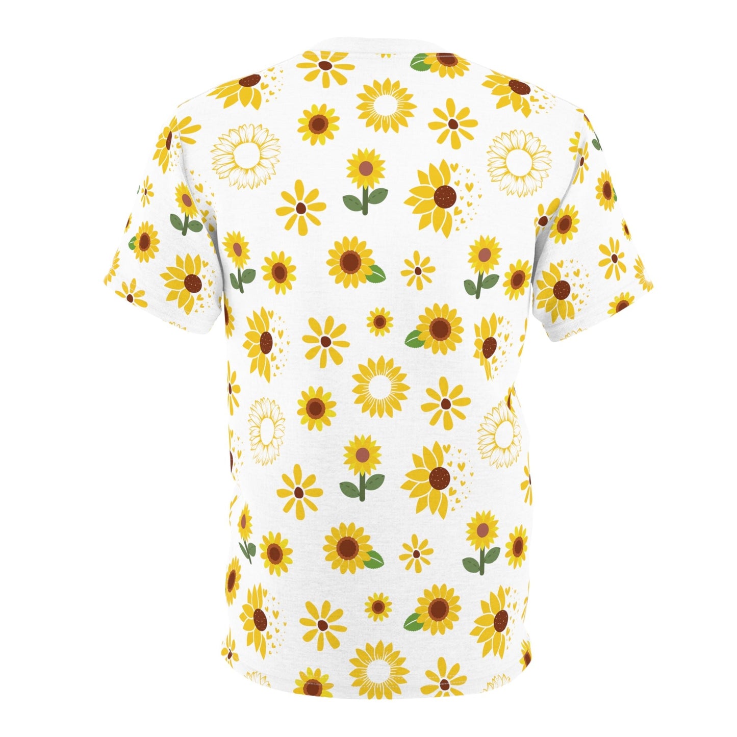 Sunflower Burst Patterned T - Shirt - T - Shirt - Kristine Celestine