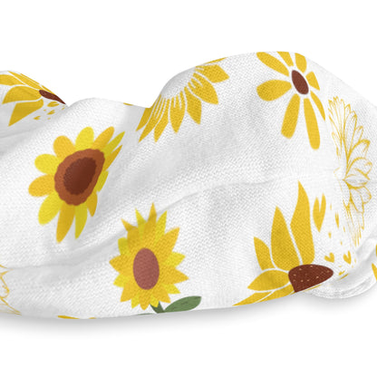 Sunflower Burst Scrunchie - Hair Accessories - Kristine Celestine