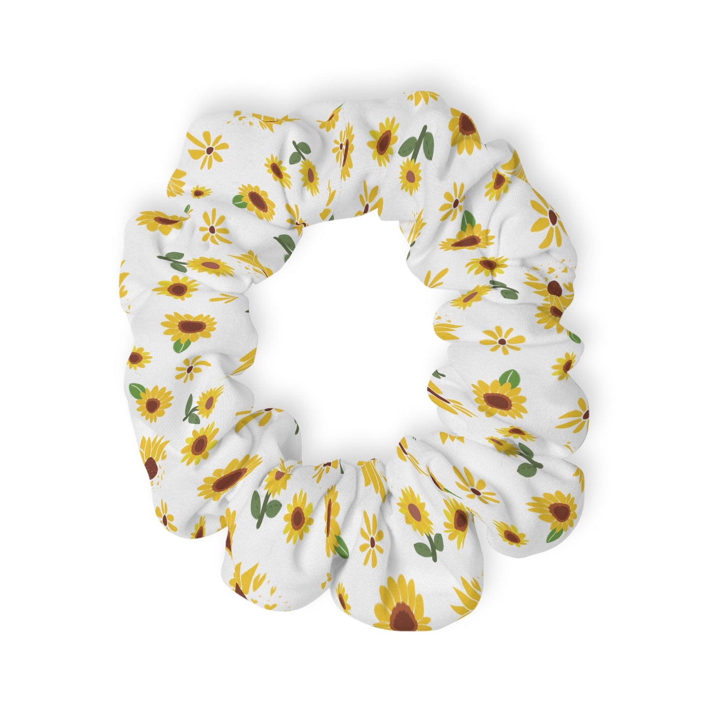 Sunflower Burst Scrunchie - Hair Accessories - Kristine Celestine