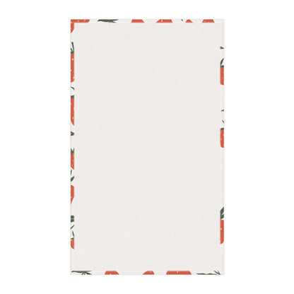 Tropical Strawberry Kitchen Towel - Kitchen Towel - Kristine Celestine