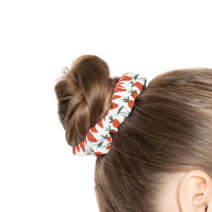 Tropical Strawberry Scrunchie - Hair Accessories - Kristine Celestine