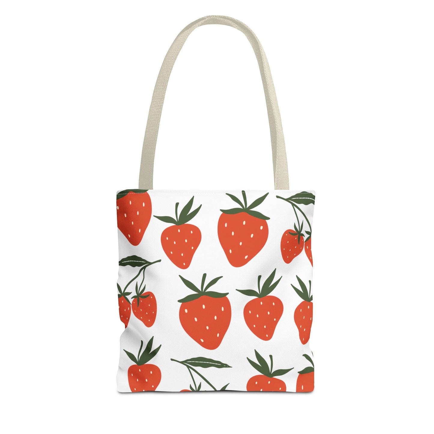 Tropical Strawberry Tote Bag - Bags - Kristine Celestine