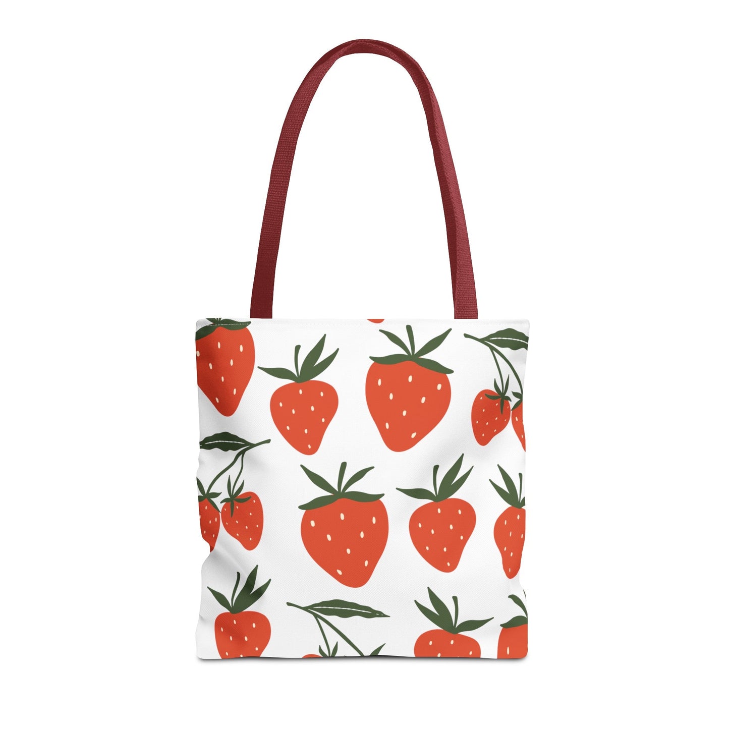 Tropical Strawberry Tote Bag - Bags - Kristine Celestine