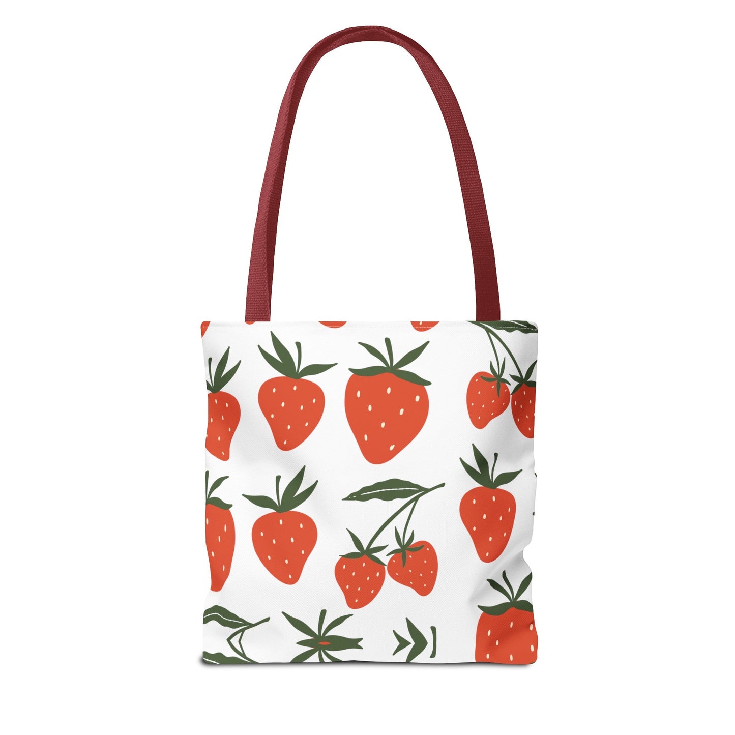 Tropical Strawberry Tote Bag - Bags - Kristine Celestine