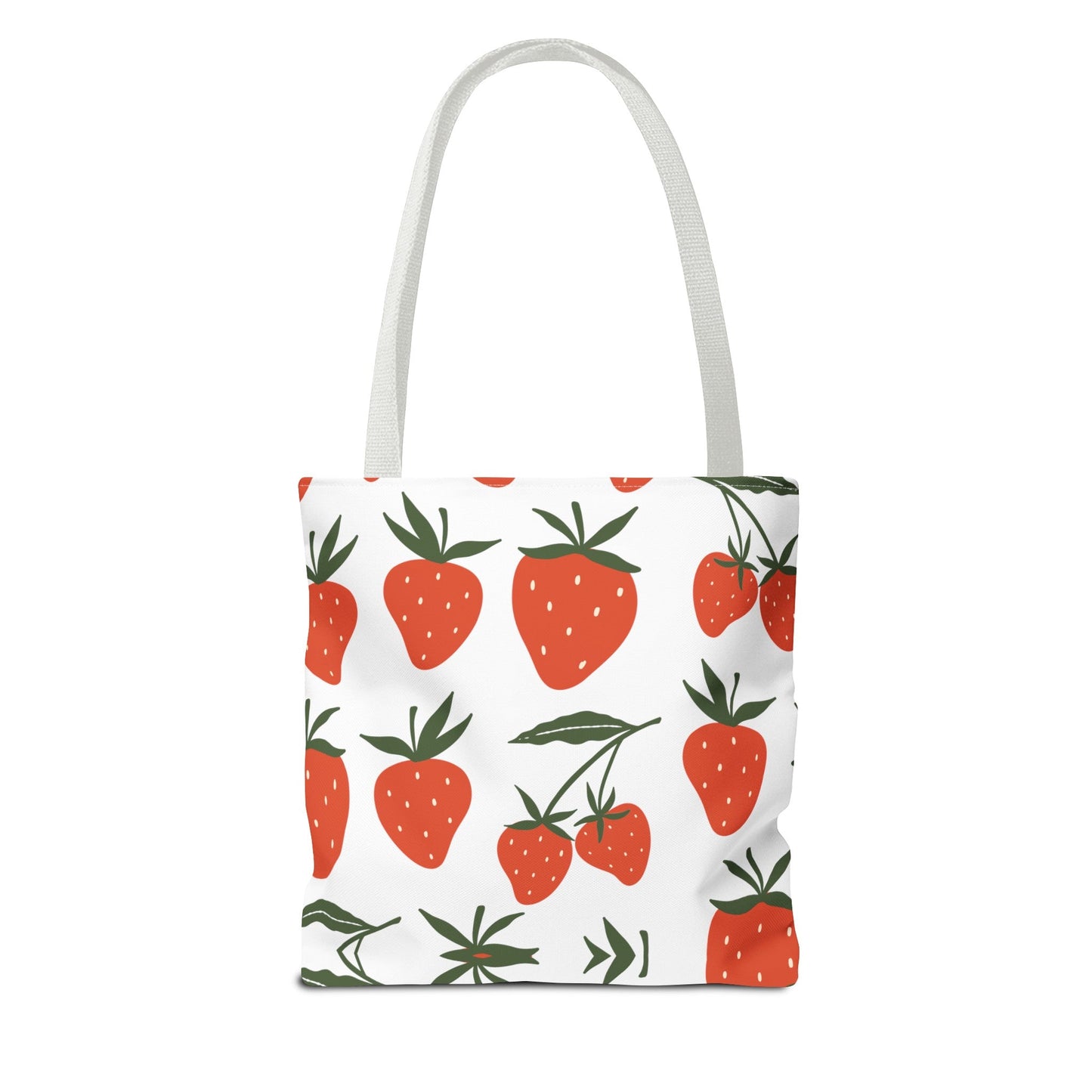 Tropical Strawberry Tote Bag - Bags - Kristine Celestine