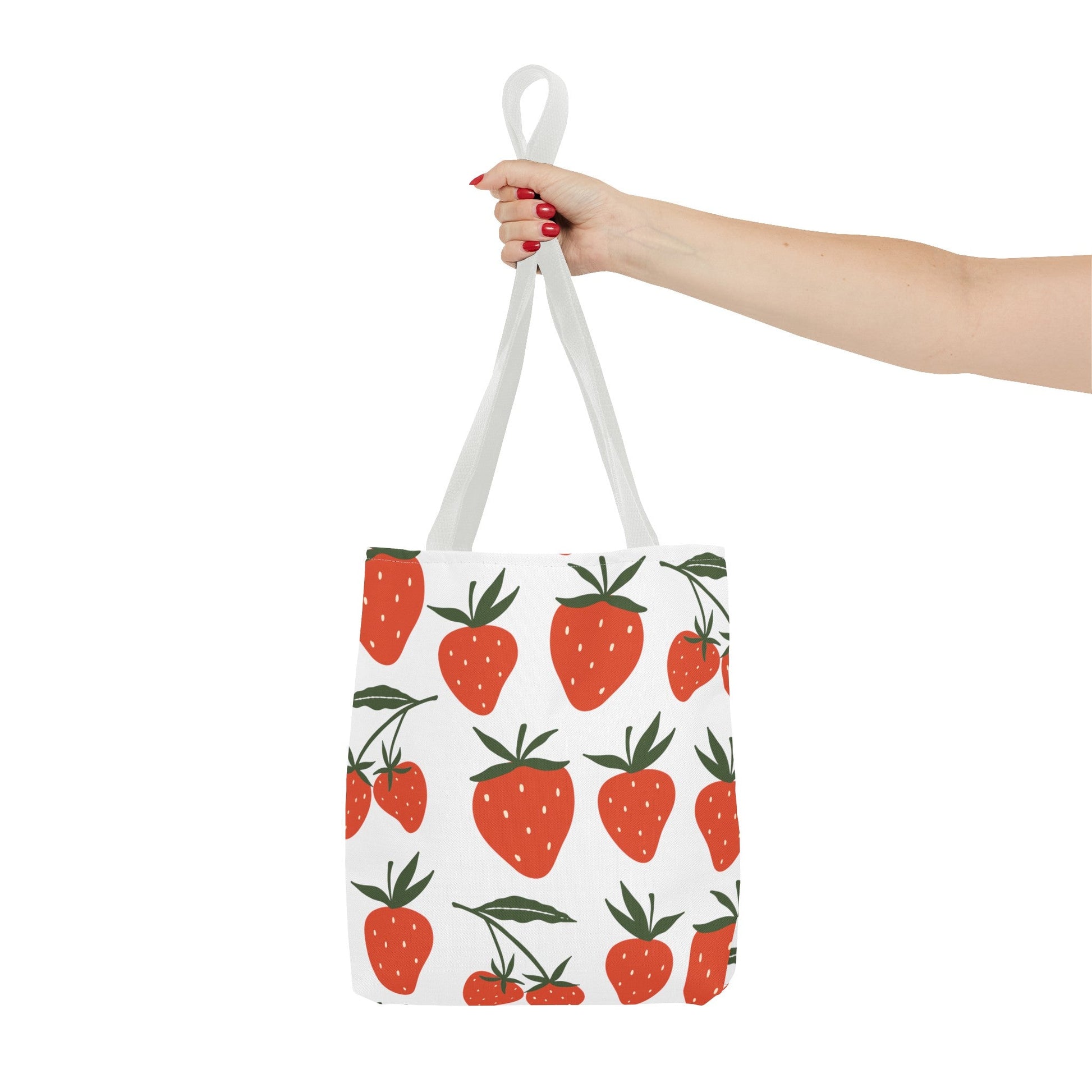 Tropical Strawberry Tote Bag - Bags - Kristine Celestine