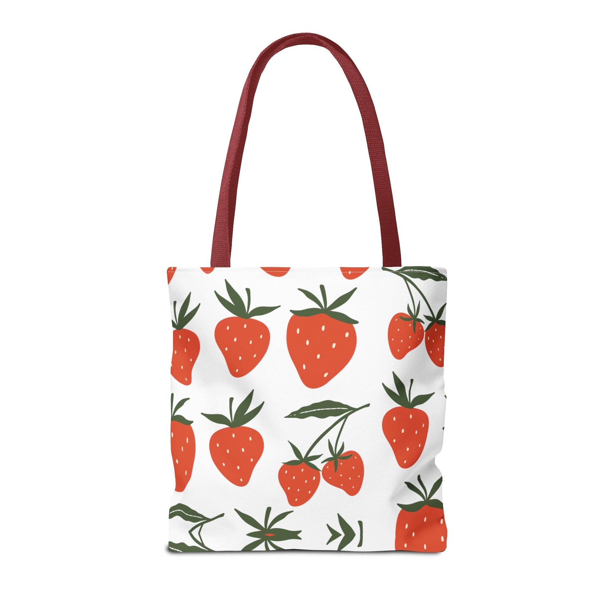 Tropical Strawberry Tote Bag - Bags - Kristine Celestine