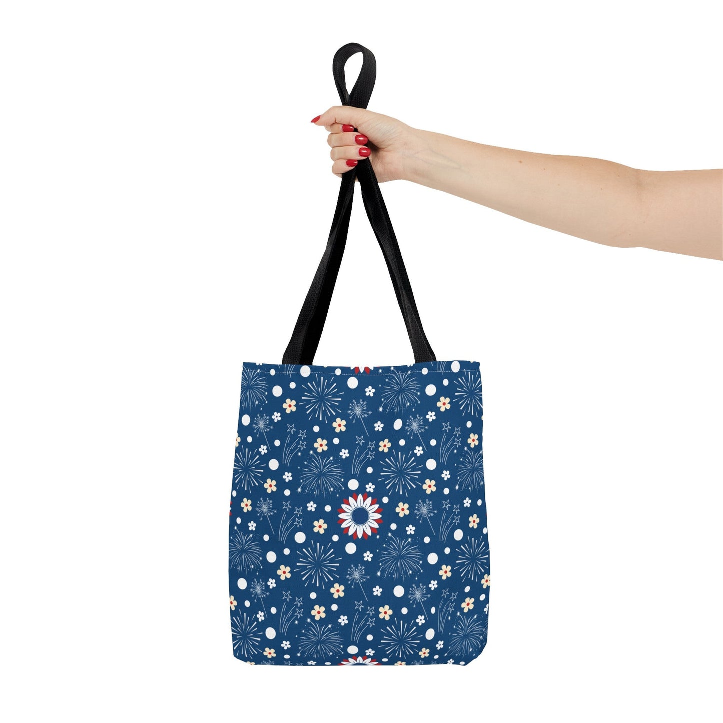 USA Daisy Fireworks Tote Bag - Bags - Kristine Celestine