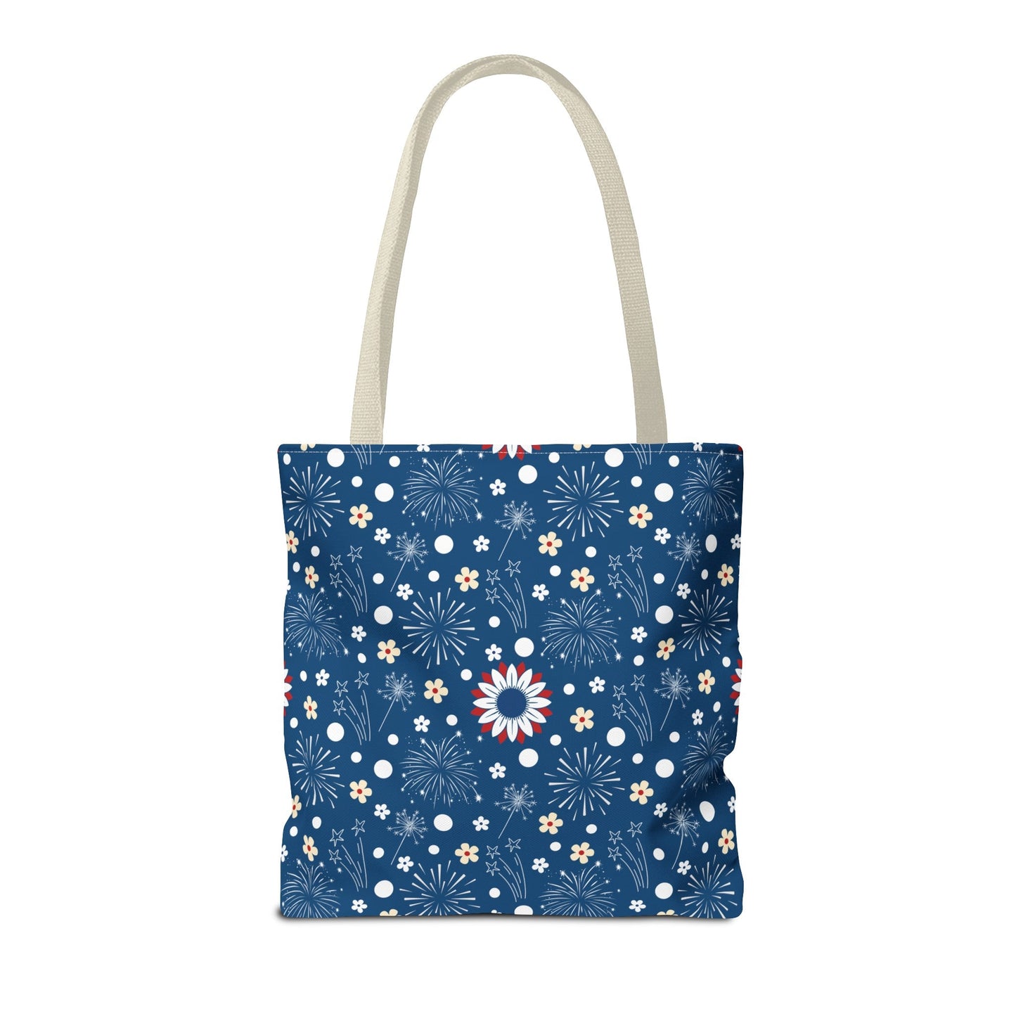 USA Daisy Fireworks Tote Bag - Bags - Kristine Celestine