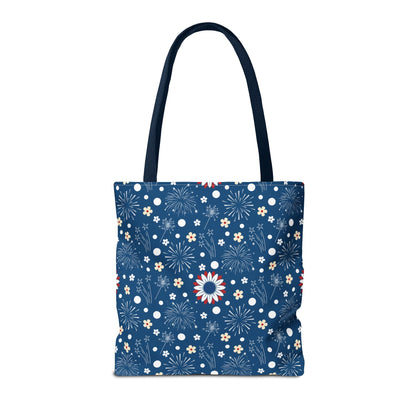 USA Daisy Fireworks Tote Bag - Bags - Kristine Celestine