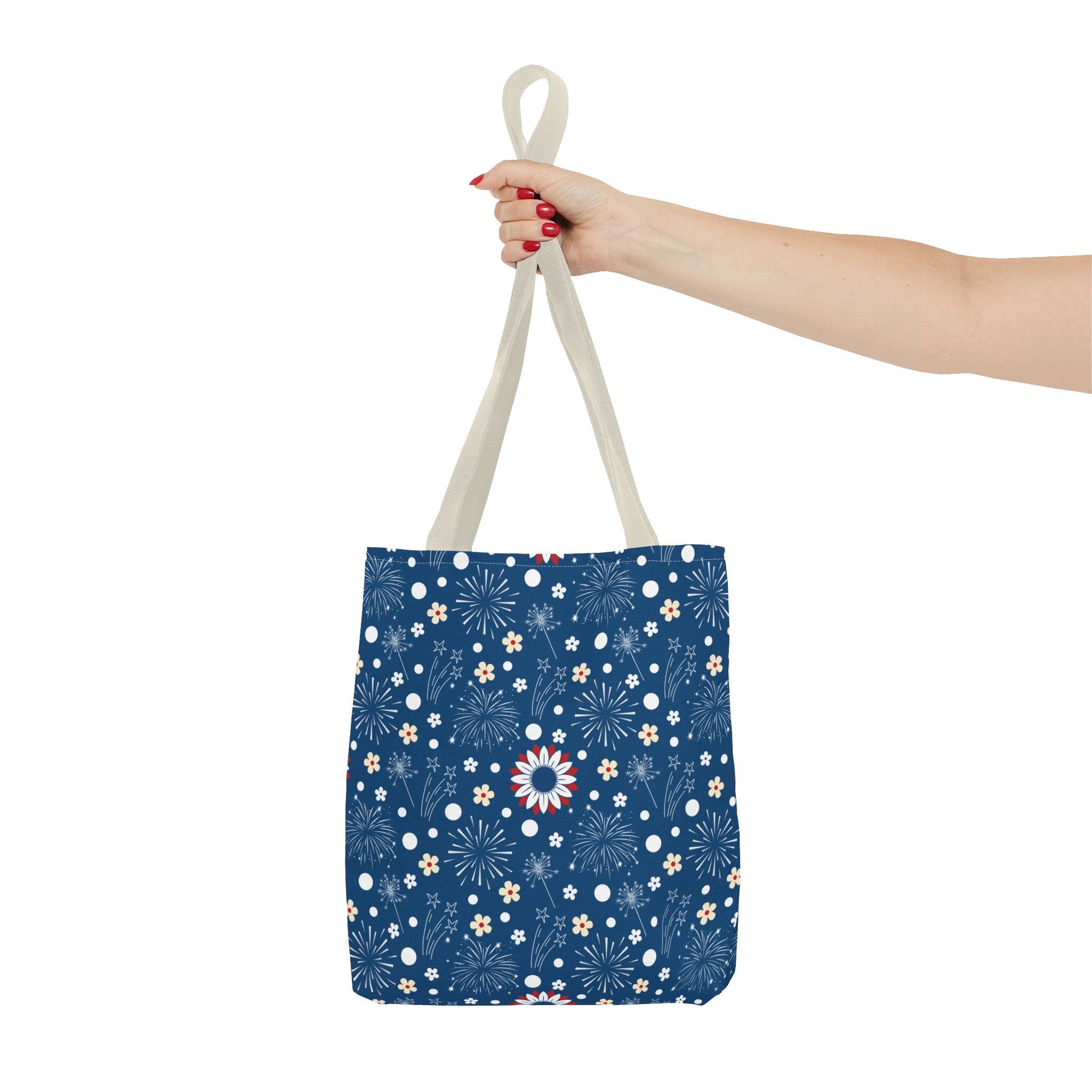 USA Daisy Fireworks Tote Bag - Bags - Kristine Celestine